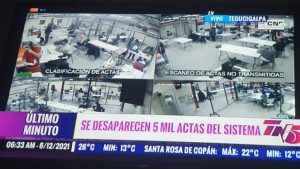 SOBRE ESCRUTINIO ELECCIONES GENERALES HONDURAS 2021    PRONUNCIAMIENTO